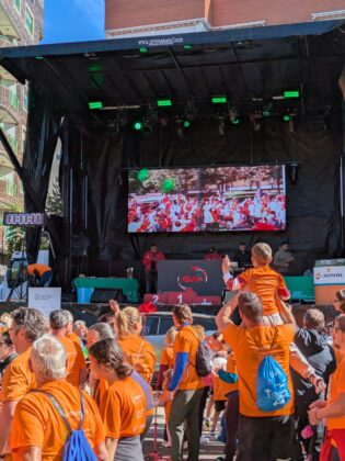 Marcha y Carrera contra el C&aacute;ncer en Palencia 2025. Fotograf&iacute;a: Palencia en la Red