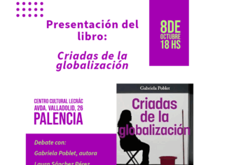 presentación de mi libro Criadas de la globalización en el Lecrac