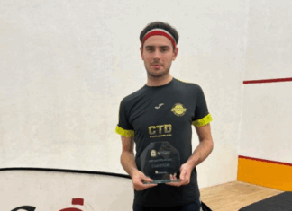 Daniel Zunzunegui en el Open de San Froilán