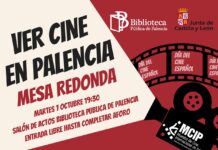 Cartel del Dia del cine español en Palencia