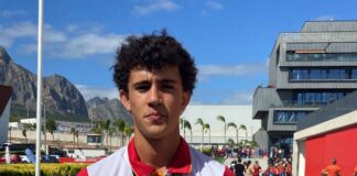 Diego Zorita, campeón de España y récord nacional en el relevo 4x100