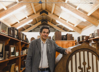 Jesús Gonzalez, creador del museo. Fotografía: Lucía Burón Cabrero (ICAL)