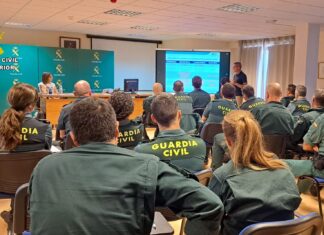 La DGT imparte dos jornadas de formación a la Guardia Civil de Palencia