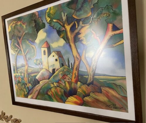 Gonzalo P&aacute;ez expone sus potentes caballos y toros en el Casino de Palencia