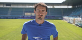 Javier Aparicio “Apa”, capitán del Palencia Cristo Atlético. Fotografía: Palencia en la Red