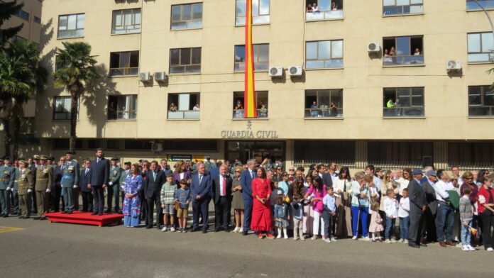 La Guardia Civil de Palencia celebra el Día del Pilar. Fotografía: Palencia en la Red