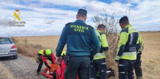 Localizado hombre en San Cebrián de Campos