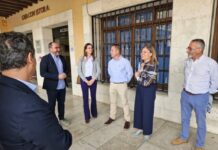 Mesa del lechazo de CyL