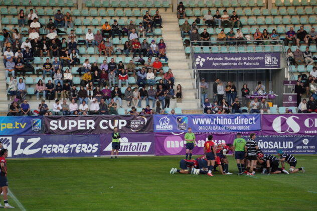 Primer partido de Castilla y Le&oacute;n Iberians en Palencia. Fotograf&iacute;a: Palencia en la Red