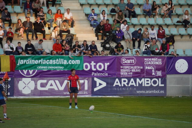 Primer partido de Castilla y Le&oacute;n Iberians en Palencia. Fotograf&iacute;a: Palencia en la Red