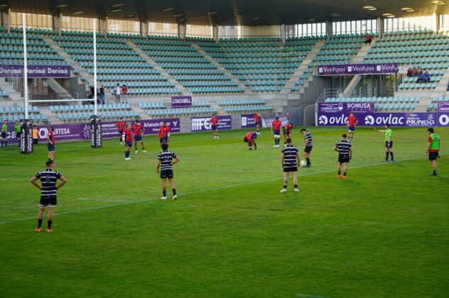 Primer partido de Castilla y Le&oacute;n Iberians en Palencia. Fotograf&iacute;a: Palencia en la Red