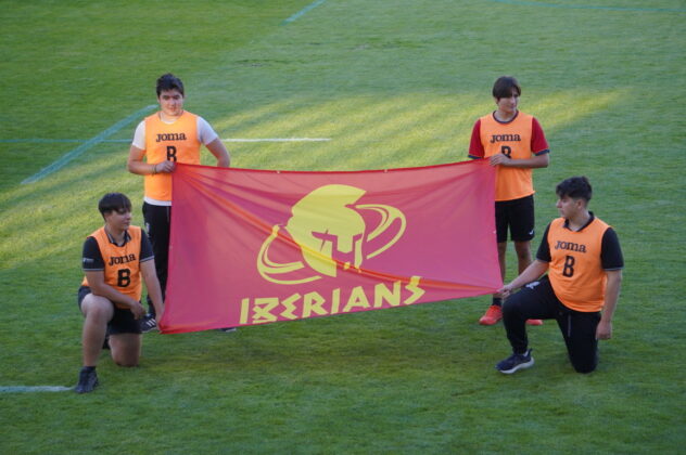 Primer partido de Castilla y Le&oacute;n Iberians en Palencia. Fotograf&iacute;a: Palencia en la Red