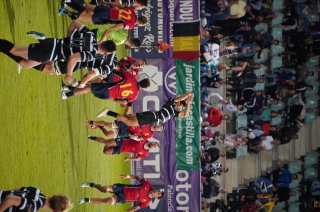 Primer partido de Castilla y Le&oacute;n Iberians en Palencia. Fotograf&iacute;a: Daniel V.