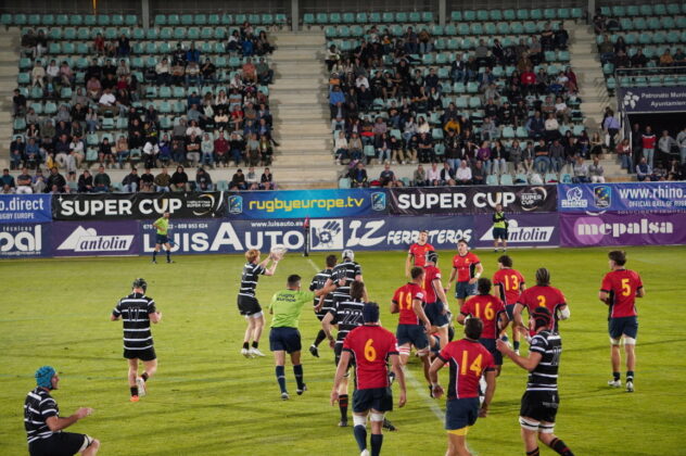 Primer partido de Castilla y Le&oacute;n Iberians en Palencia. Fotograf&iacute;a: Palencia en la Red