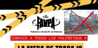 Cartel contra las pantallas acústicas
