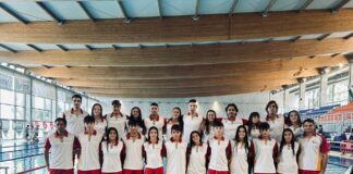 Selección de Castilla y León en el Campeonato de España por Comunidades de Salvamento y Socorrismo. Fotografía: RFESS