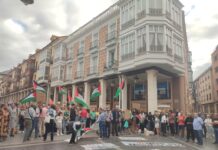 Movilización por Palestina en Palencia