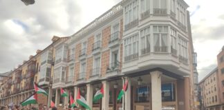 Movilización por Palestina en Palencia