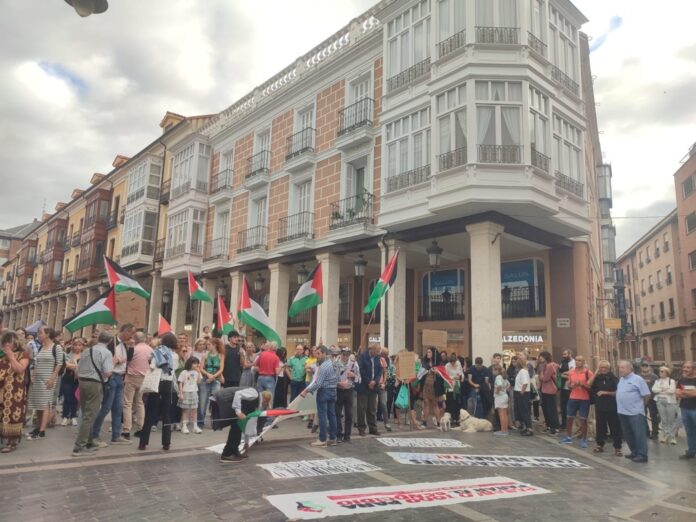 Movilización por Palestina en Palencia