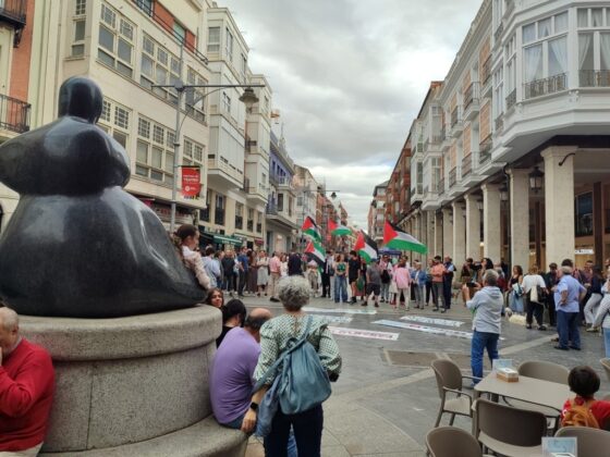 Movilizaci&oacute;n por Palestina en Palencia