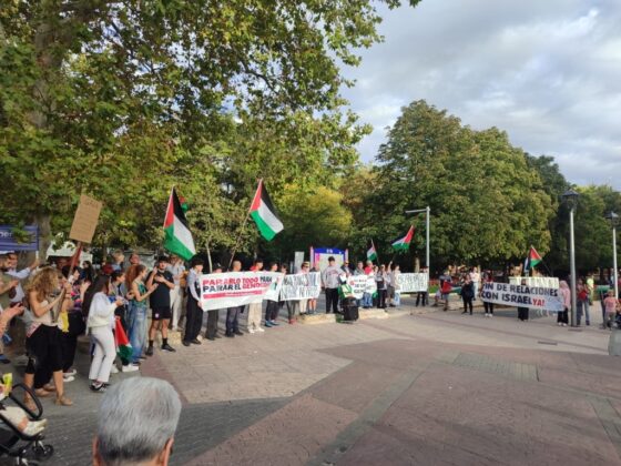 Movilizaci&oacute;n por Palestina en Palencia