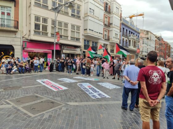 Movilizaci&oacute;n por Palestina en Palencia