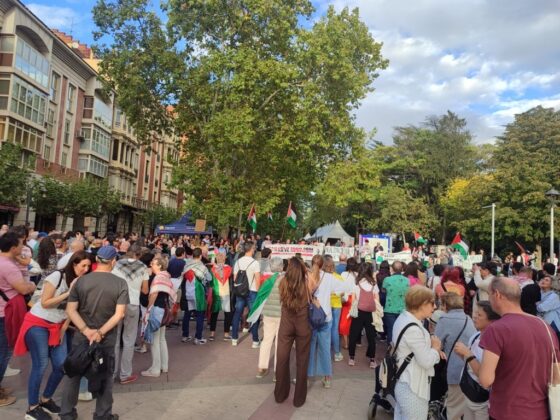 Movilizaci&oacute;n por Palestina en Palencia