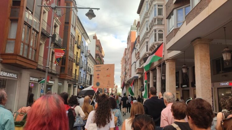 Movilizaci&oacute;n por Palestina en Palencia