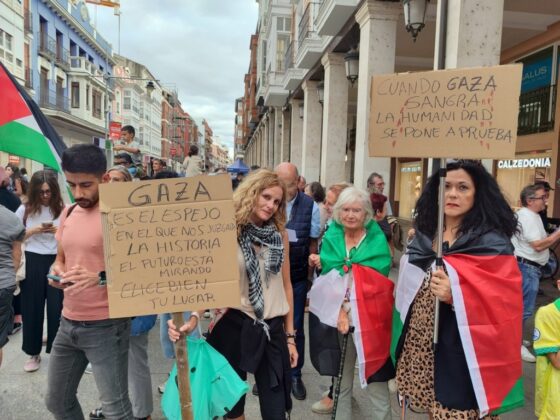 Movilizaci&oacute;n por Palestina en Palencia